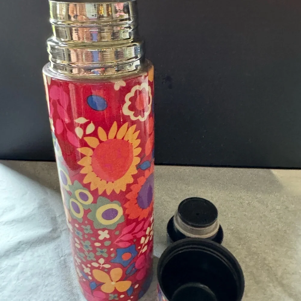 Brighton Floral Insulated Water 16 oz Thermos